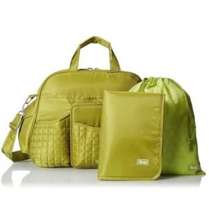 Lug Tuk Tuk Carry-All Bag Diaper Gym Work in Grass Green NWT
